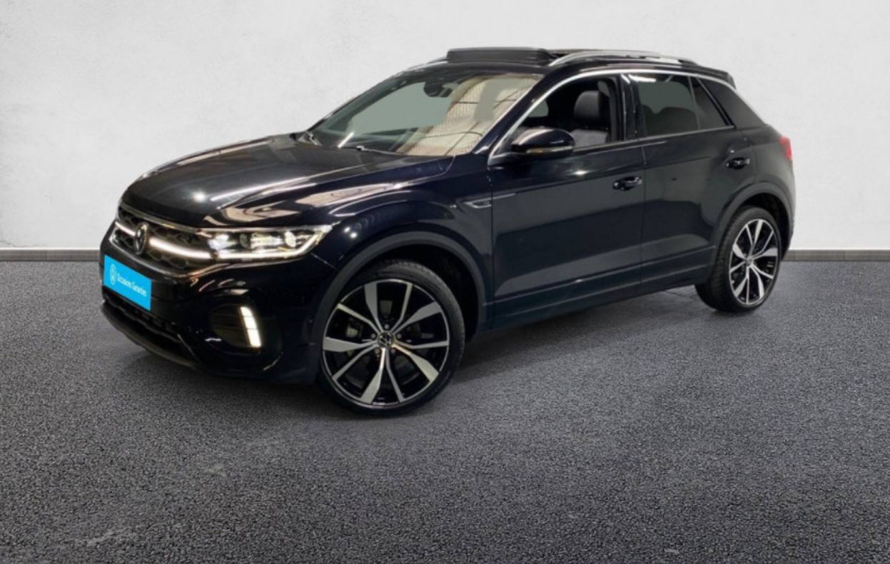 Volkswagen T-Roc bleu foncé Jean Lain Occasions